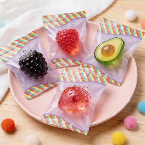 Funny TPR Fruit Banana Strawberry apple <b>Blind</b> Box Wholesale Sensory Stress Relief Squishy Toys - Product Image 5