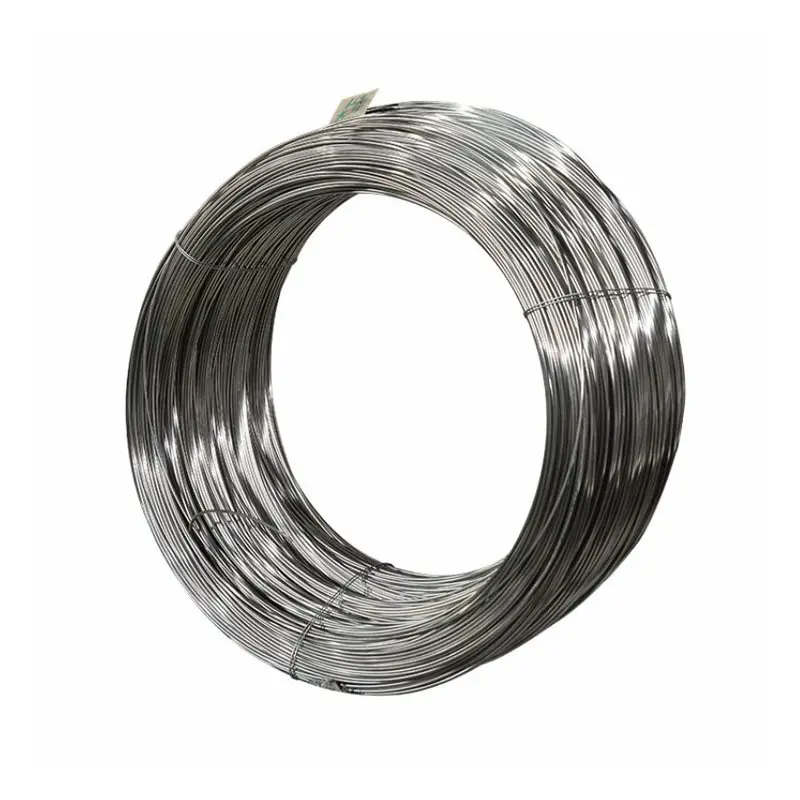 China Factory Good Price Galvanized Binding Wire Iron Wire GI Metal Hot Dip Electro Zinc Coated Manufacturing Flat Wire