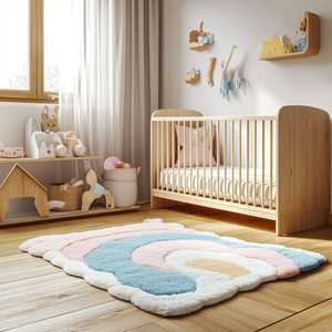 Décoration d'intérieur confortable zone Boho en prix de gros tapis de chambre à coucher moderne tapis de salon lavable tapis pour salon Cool - Product Image 1