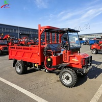 Camion benne agricole tout-terrain 4x4 diesel à 4 roues motrices pour le transport en verger et dans les plantations de thé, directement de l'usine