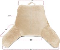 Geschredderte Memory Foam Couch Sitzen Rückenlehne Lese kissen