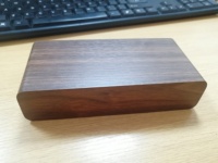 Multifunctionele digitale draadloze telefoonoplader wekker MDF houten plaat modern design spraakbesturing voor kantoor woonkamer