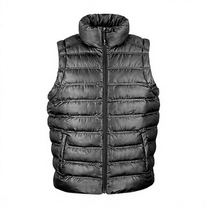 Customizable Logo 100% Polyester ANSI Class 1 LED Flash Waterproof Unisex Safety Vest Workwear Bodywarmer Brooklyn <b>Athletics</b> Ny - Product Image 1