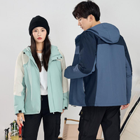 Vente en gros de vestes de sport d'extérieur d'hiver coupe-vent imperméables personnalisées pour hommes Veste à glissière à capuche épaisse en polaire de haute qualité