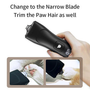 1 में 2 पेशेवर कोई stucking बालों इलेक्ट्रिक बिल्ली और कुत्ते पालतू जानवर Trimmer ताररहित बाल Trimmer कुत्ते के बाल क्लिपर - Product Image 6