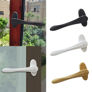 Manija para Ventana Abatible de Aleación de Zinc, Manija para Puerta Plegable de Acero Inoxidable Resistente al Óxido, Diseño Plano y Delgado, Manija para Ventana con Mosquitera - Product Image 4