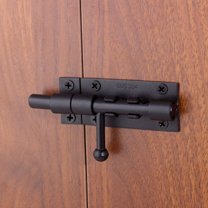 Nhiệm Vụ Nặng Nề Thép Không Gỉ Màu Đen Cửa An Ninh Chốt Trượt Bolt Bắt Đóng Cửa Cho Vườn Cửa Và Cửa Sổ Đêm Chốt Khóa - Product Image 6