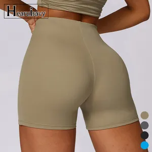 Hip Lifting High Waisted Yoga Shorts Tight Hot Pants Sport Shorts Gym Clothing Women's Shorts Licras De Mujer Gym Clothes