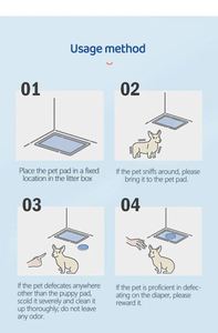 Tapis d'apprentissage jetables de haute qualité pour chiots, anti-fuites, 6 couches, durables, pour chiens et chats, en tissu, avec SAP personnalisé, rechargeables - Product Image 3