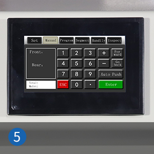 Découpeuse de papier à programme électrique, coupeur de papier A3 A4 WD-4606E - Product Image 3