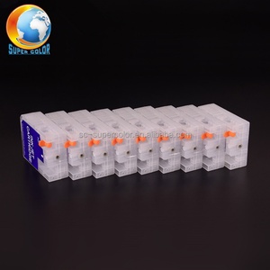 Supercolor 80ml/unidad, Producto en Oferta para Impresora Epson SC P800, Cartucho de Tinta Recargable con Chip Permanente - Product Image 2