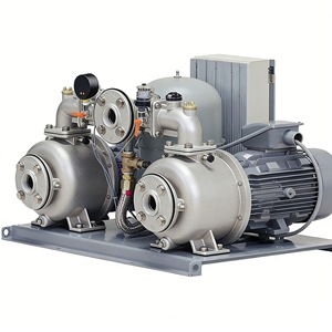 Ensemble de pompes à fréquence variable Kawamoto Kb2 en acier inoxydable et fonte, débit de 5 à 200 m³/h, haute efficacité, usage industriel - Product Image 3