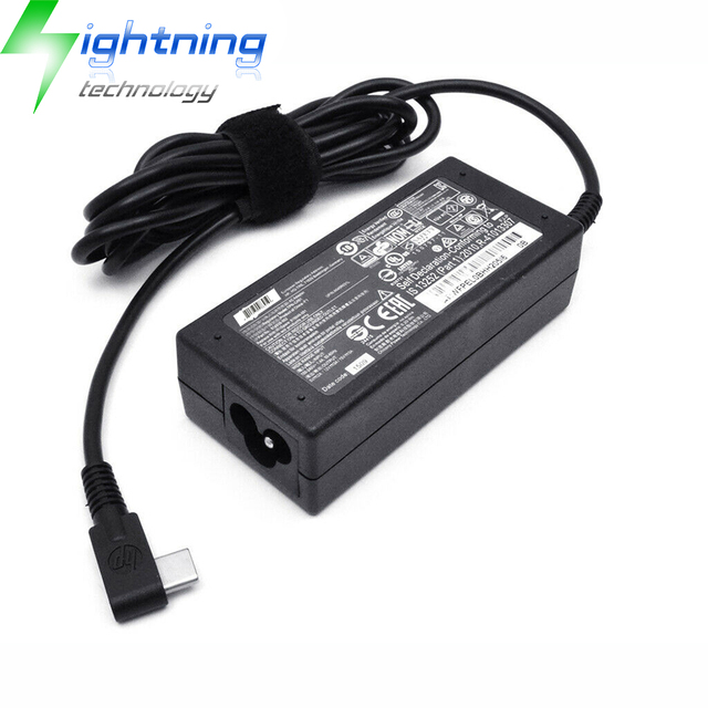 New Genuine Original 45W 20V 2.25A USB Type-C TPN-CA01 Laptop AC Adapter for HP Pavilion X2 Elite X2 1012 G1 M5 Notebook Charger