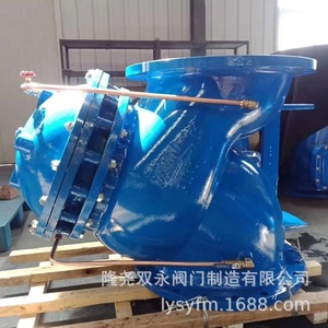Shuang yong วาล์วควบคุมปั๊มน้ำอเนกประสงค์ชนิดไดอะแฟรม1.6MPa ควบคุมการไหลของการปิดช้า DN100 - Product Image 3