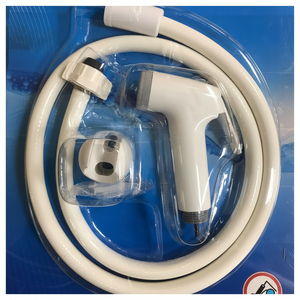 ABS Shattaf Modern Design Style <b>Spray</b> <b>Set</b> Leak-Proof Handheld Wall-Mounted Eco-Friendly Bidet for Bathroom Hygiene - Product Image 1