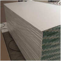 Panneau de gypse de cloison sèche de panneau de plâtre de 12mm pour le Celling et la construction