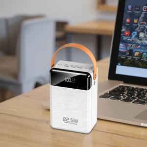 Batterie externe universelle 6 polymères haute performance 80000 mAh à charge rapide et grande capacité avec câble intégré - Product Image 5