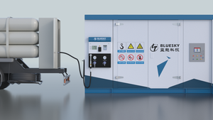 <span class=keywords><strong>Stazione</strong></span> di <span class=keywords><strong>Rifornimento</strong></span> Mobile CNG per Veicoli con Dispenser e Compressore, <span class=keywords><strong>Stazione</strong></span> Secondaria CNG Montata su Skid - Product Image 5