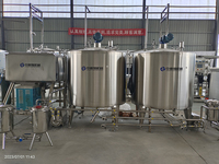 Homogénéisateur Mélangeur Réservoir avec enveloppe Chauffage électrique Réservoir de mélange en acier inoxydable 500L 1000L Réservoir en acier inoxydable avec agitateur