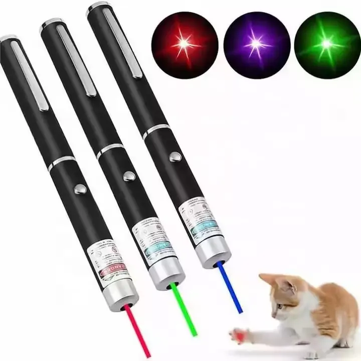Wholesale Indoor Pets Interactive Kitten Dogs Chaser Chasing Playing Training Cat Toy Laser Pointers