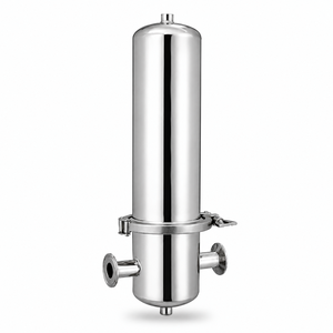 Carcasa de Filtro de Aire de Acero Inoxidable 304 de Alto Flujo de 20 Pulgadas con Abrazadera Sanitaria para Aplicaciones de Cuartos Limpios y Ventilación - Product Image 5