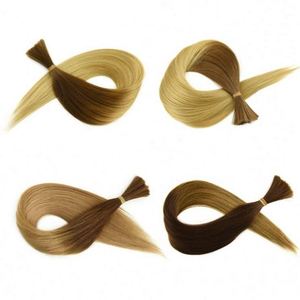 Cheveux humains raides Remy bruts pour la coloration, mèches vierges cambodgiennes afro crépues, accessoires en vrac, sans trame, 100g, haute qualité - Product Image 6