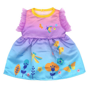 Ventes chaudes, tendance, rose cerise, une épaule, <span class=keywords><strong>18</strong></span> pouces, poupées américaines, mignonnes mini-jouets, <span class=keywords><strong>manteau</strong></span> en peluche - Product Image 4