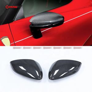 Carcasa de Espejo Retrovisor Lateral Trasero de Fibra de Carbono Seca de Alta Calidad, Estilo OEM, para Ferrari SF90 - Product Image 1