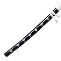 Katana Kikoku blanc étendu One Piece Law, 140 cm, 1,3 kg, populaire, pour collection et cosplay