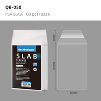 Archivalpro Premium PP 0,05 mm d'épaisseur, 100 pièces/paquet, sacs d'emballage en plastique transparent de haute qualité pour cartes gradées