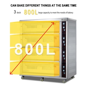 Industrial Chapati árabe Pita <span class=keywords><strong>Rofco</strong></span> Roti pan que hace la máquina de <span class=keywords><strong>horno</strong></span> para hornear para pan comercial y panadería de pasteles - Product Image 5