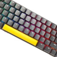 Clavier mécanique RVB personnalisé bricolage à profil bas remplaçable à chaud pour ordinateur portable clavier mécanique de jeu pour joueur