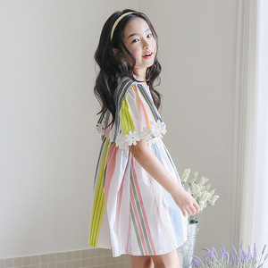 Vestidos de Fiesta Punjabi Informales de Arcoíris para Niñas al por Mayor, Trajes para Invitadas de Boda, Se Busca Distribuidor - Product Image 3