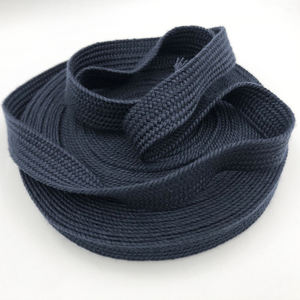 Cordon tressé en coton de 16mm de large écologique Cordon en coton durable pour vêtements colorés - Product Image 4