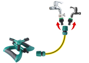 Arrosage efficace en plastique pulvérisateur d'eau jardin pelouse Irrigatore arroseur pour l'irrigation - Product Image 4