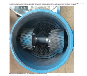 Nouvelle machine à granulés d'aliments pour animaux de petite taille à usage domestique, portable, haute productivité, capacité de 300-400 kg/h, <span class=keywords><strong>moulin</strong></span> à aliments pour volailles et bétail - Product Image 3