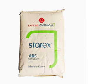 Lotte Chemical Starex <b>ABS</b> Resin 25kg Injection Molding Grade High Impact Resistance Made in Korea - Product Image 1