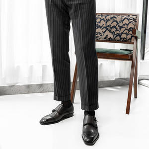 Nouvelles Chaussures Homme Style Italien 2026 - Chaussures Habillées Formelles en Cuir de Haute Qualité à Bout Pointu et Lacets - Product Image 3