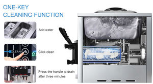 เครื่องทำไอศกรีมซอฟต์เสิร์ฟแบบ<span class=keywords><strong>ต</strong></span>ั้งพื้น รุ่นลดราคาพิเศษ พร้อมถังเก็บวั<span class=keywords><strong>ต</strong></span>ถุดิบ 2 ถัง และหัว<span class=keywords><strong>จ่าย</strong></span> 3 หัว - Product Image 3