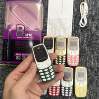 BM10 Mini-Handy 100% Brandneu Dual-SIM 2G GSM Mini-Tastentelefon TFT FM-Radio Mehrfarbig Senioren Kinder Langlebig Günstiger Preis