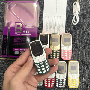 BM10 Mini Telefono Cellulare 100% Nuovo Dual SIM 2G GSM Mini Tastiera TFT Radio FM Multicolore per Anziani e Bambini Durevole a Basso Prezzo - Product Image 6