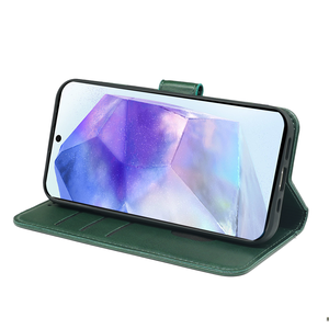 Étui de téléphone portable à bas prix pour <span class=keywords><strong>Samsung</strong></span> Galaxy S10 Lite A91 J5 Pro J530 A90 5G A9 2018 M30 A40S couverture en cuir à boucle magnétique - Product Image 6