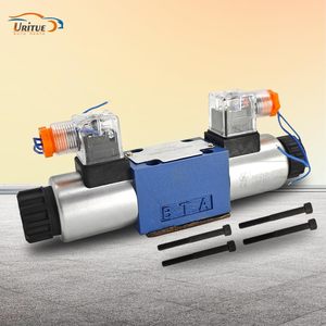 Vanne de commande directionnelle hydraulique Uritue 12V DC D03 NG6 21 GPM 4560 psi Métal 8x4x2 pouces - Product Image 2