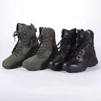 Bottes tactiques imperméables en caoutchouc antidérapantes pour hommes, idéales pour la randonnée en jungle et les activités de plein air