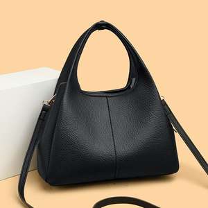 Women's new PU leather handbag, fashionable open crossbody <b>bag</b> - Product Image 2