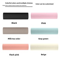 Ensemble de tapis de yoga et d'haltères en silicone personnalisés, accessoires de fitness pour la maison, pour le Pilates et l'entraînement avec barre