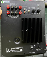 Módulo Amplificador de Placa para Subwoofer Activo de 220V, Transformador Toroidal, Placa Amplificadora de Bajos para Cine en Casa con Entrada de Alto Nivel