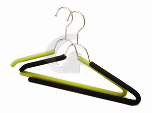 Non-Slip PP + ABS nhung đổ xô Chrome móc vòng móc áo - Product Image 3