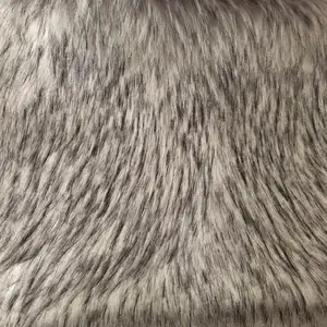 2020 chinese polyester acrylic faux fur fabric raccoon fur for toy