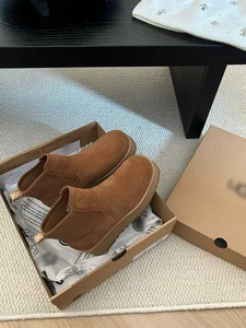 أحذية نسائية جديدة للثلج، أحذية تشيلسي للكاحل للشتاء، مبطنة بالصوف، سميكة، أحذية قطنية دافئة، أحذية ثلج مضادة للانزلاق - Product Image 4